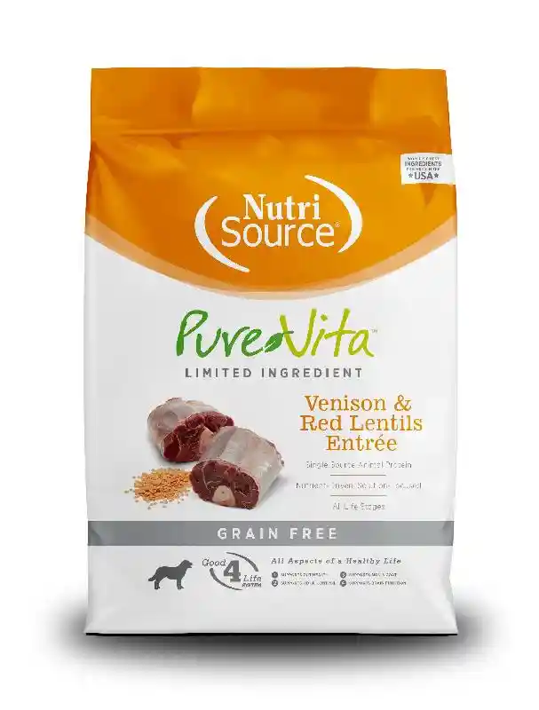 Purevita Grain Free Venison And Red Lentils Entree