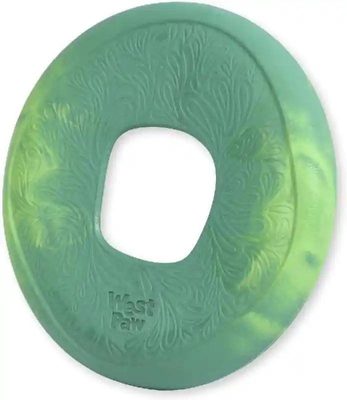 West Paw Sailz Dog Toy, Emerald, Large