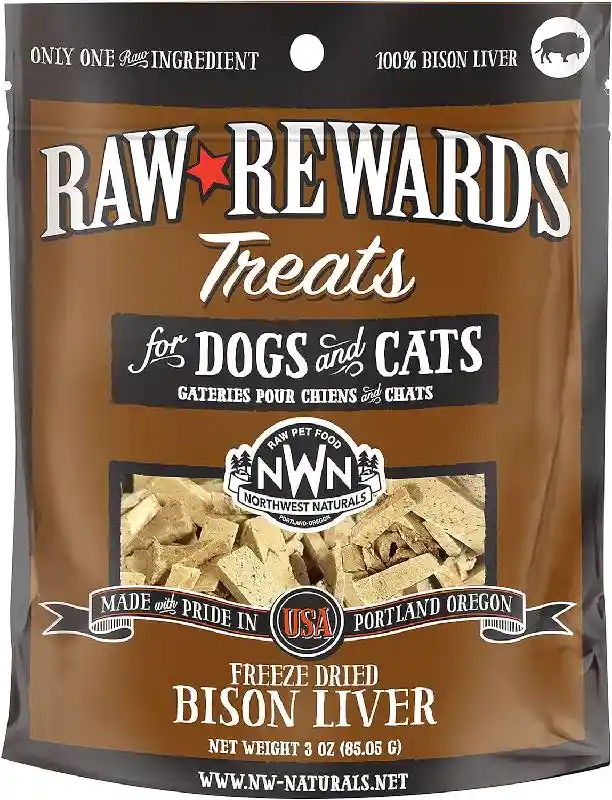 Treat Freeze Dried Bison Liver - 3oz