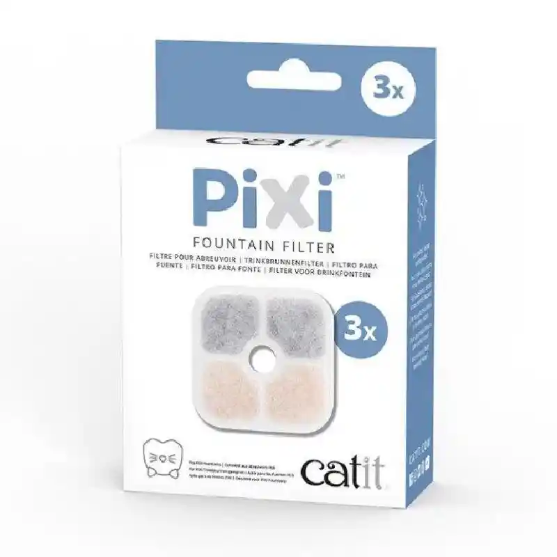 Catit Pixi Fountain Cartridge, 3pk