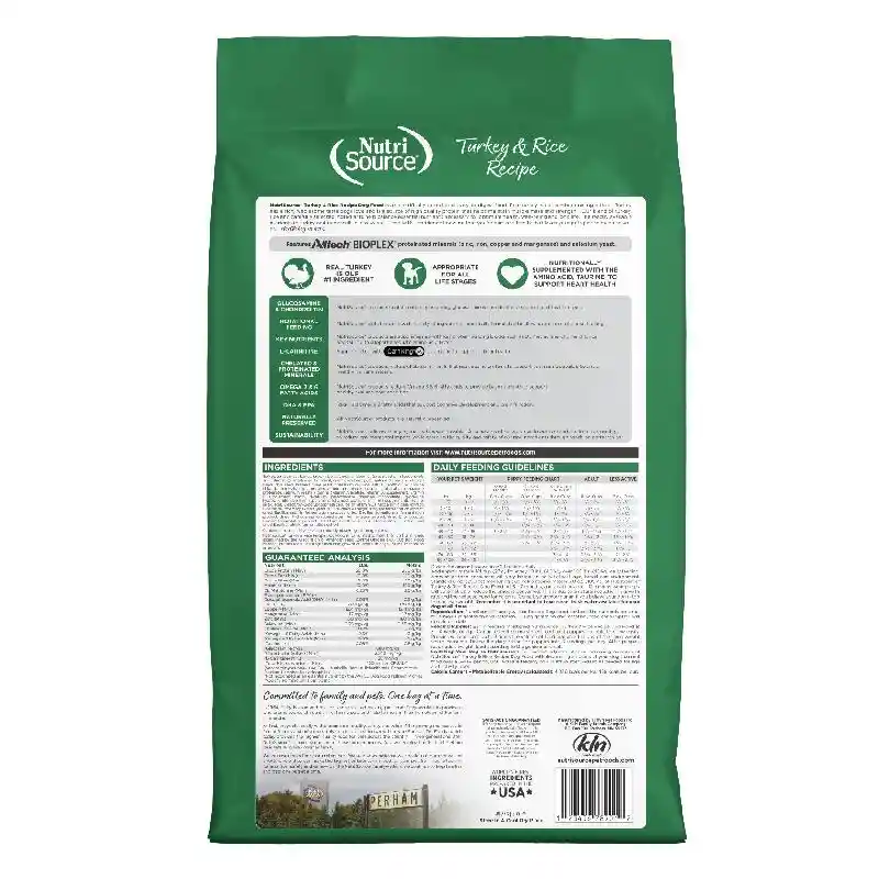 Turkey And Brown Rice - 26lb