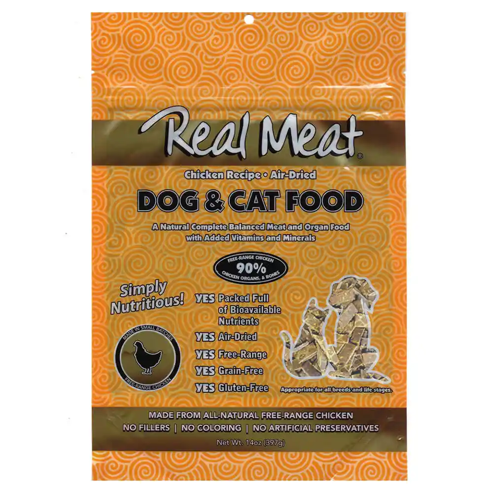 Real Meat Dog & Cat Ad Gf Chicken 14 Oz
