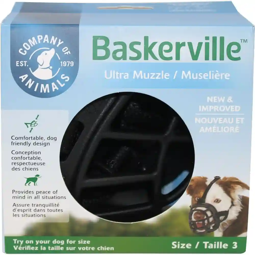 Soft Basket Muzzle - Black 03