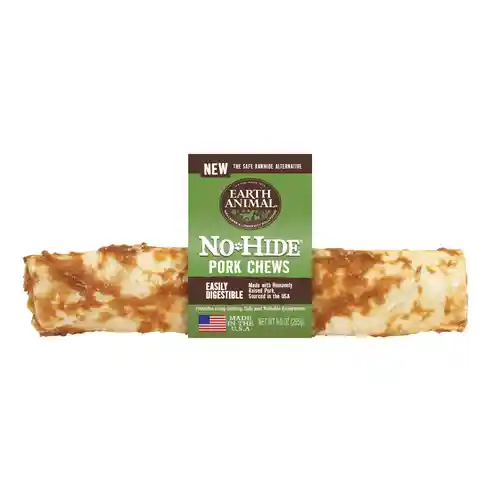 Earth Animal No Hide Pork Chews Bulk 4" 24pc