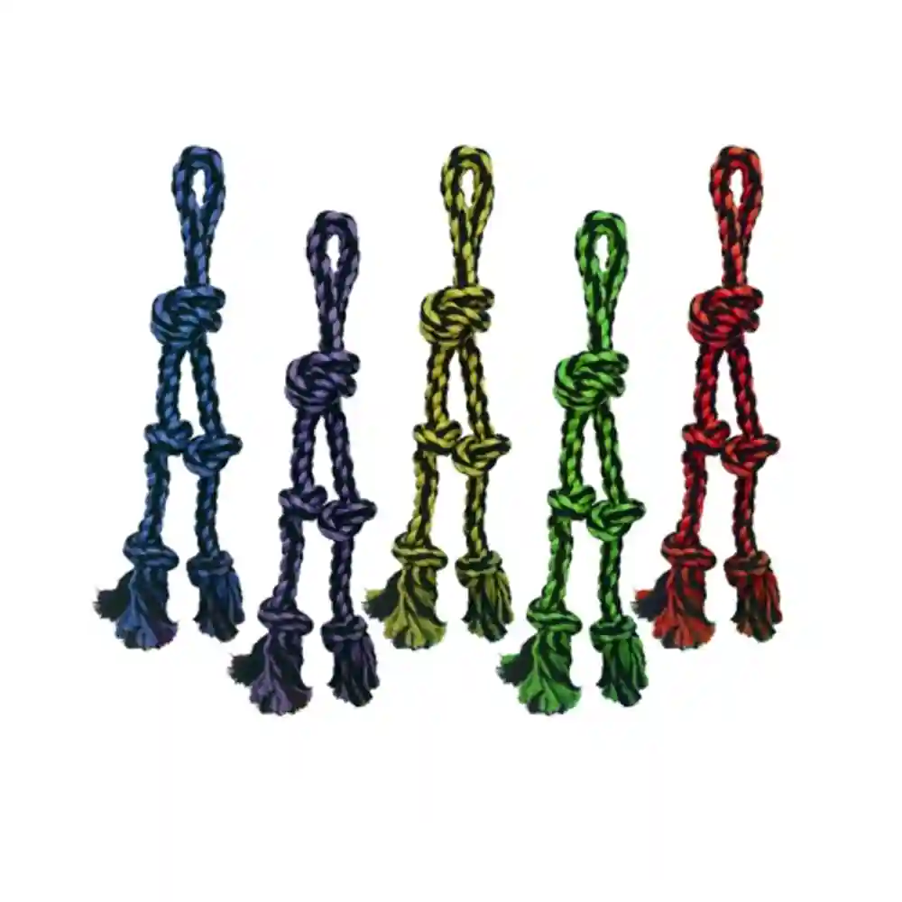 Rope Tug W/2 Danglers 20"