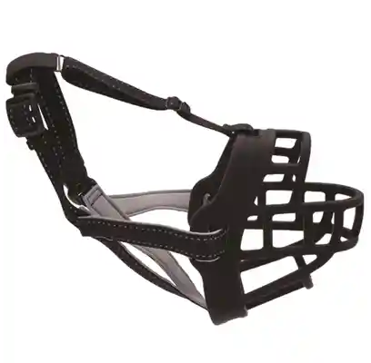 Soft Basket Muzzle - Black 03