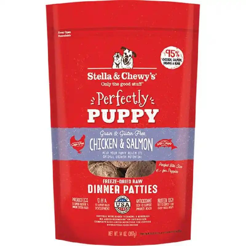 Freeze Dried Dinner Puppy Chicken Salmon - 14oz