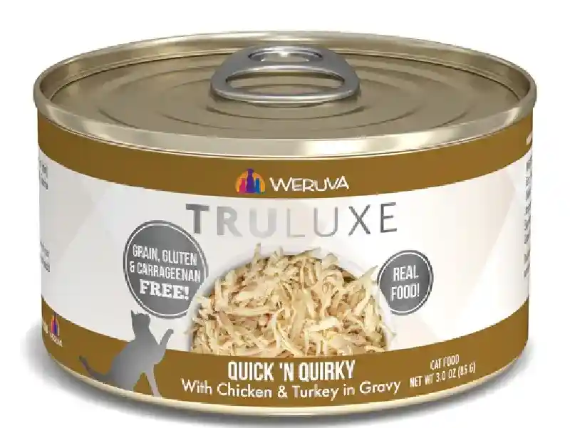 Truluxe Quick N Quirky W/ Chkn & Trky Can Cat 3-oz