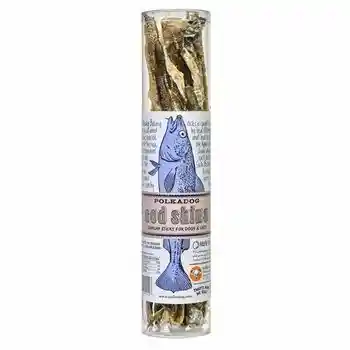 Tube – Cod Skin Dog Treats 4.7-oz