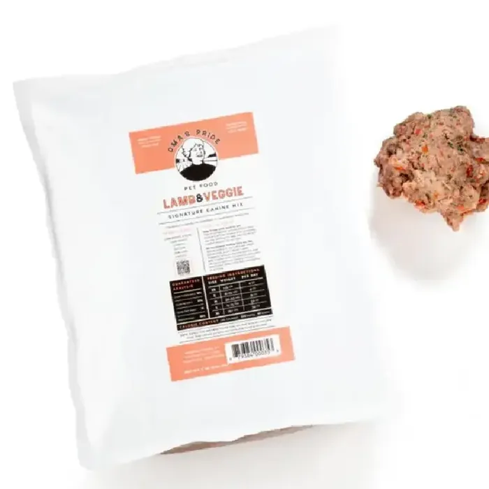Oma's Pride Lamb & Veg Mix 5lb
