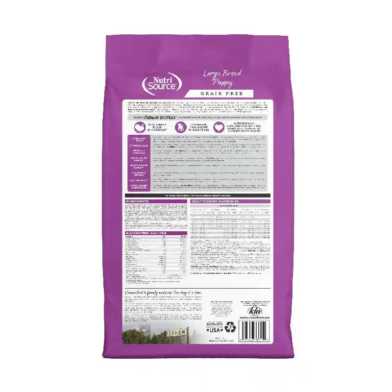 Nutrisource Dog Gf Lb Puppy 12#