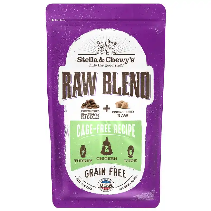 Stella & Chewy's Cat Raw Blend Poultry 10 Lb