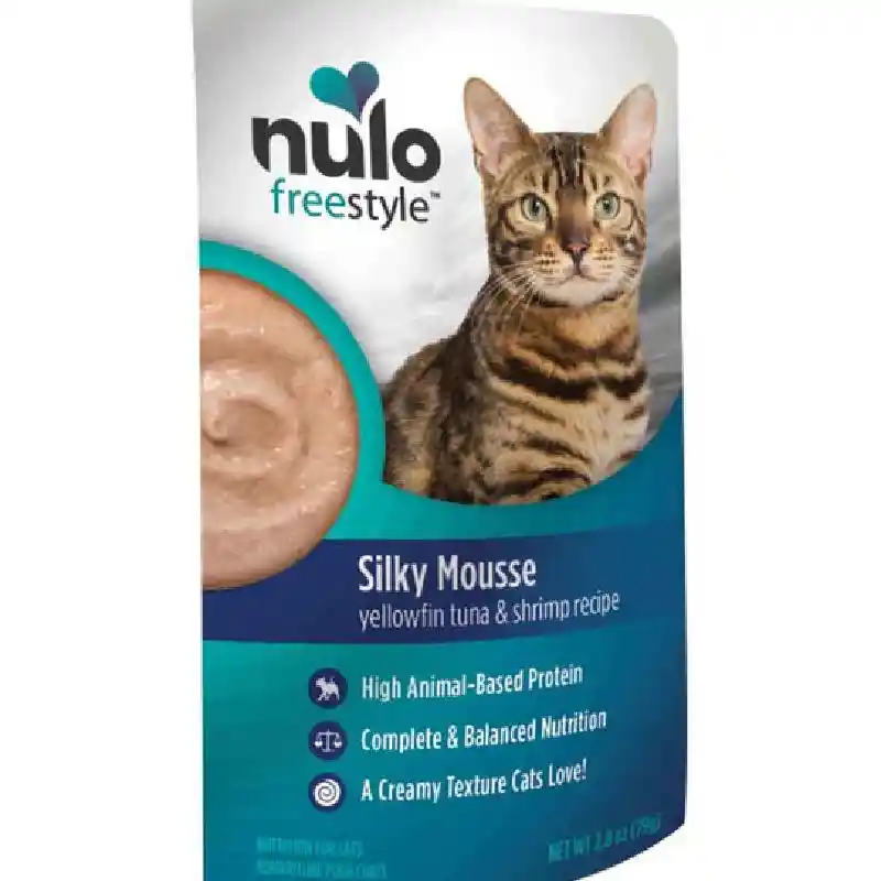 Nulo Cat Silky Mousse Tuna/shrimp 2.8oz