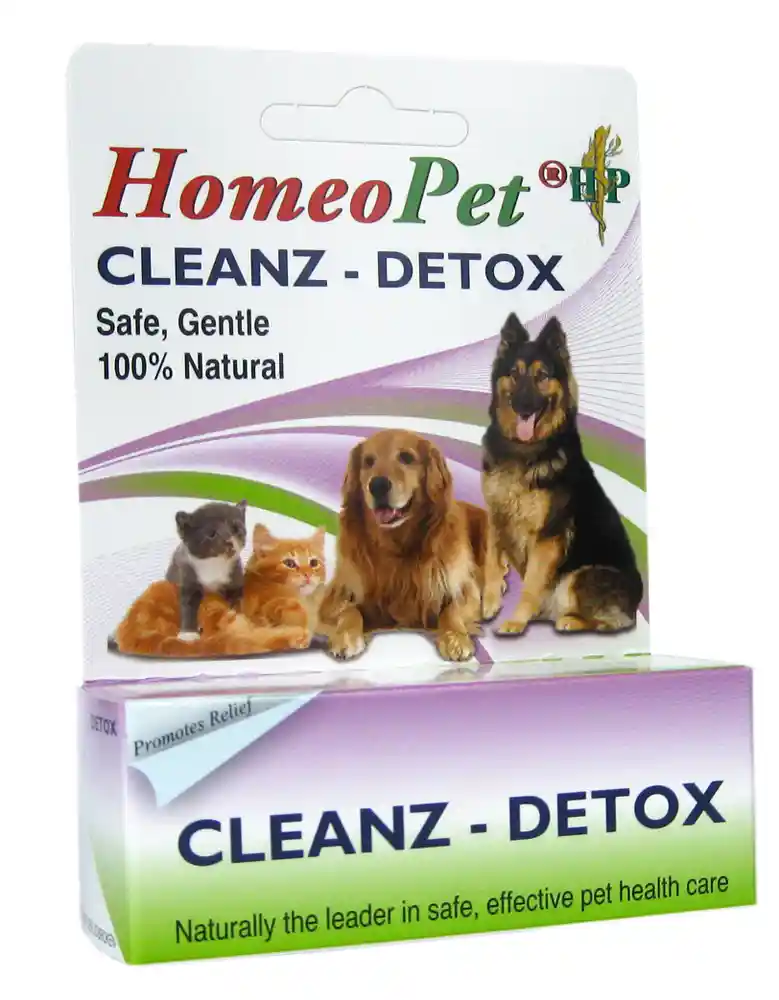 Homeopet Cleanz Detox/liver Dog Cat 15 Ml