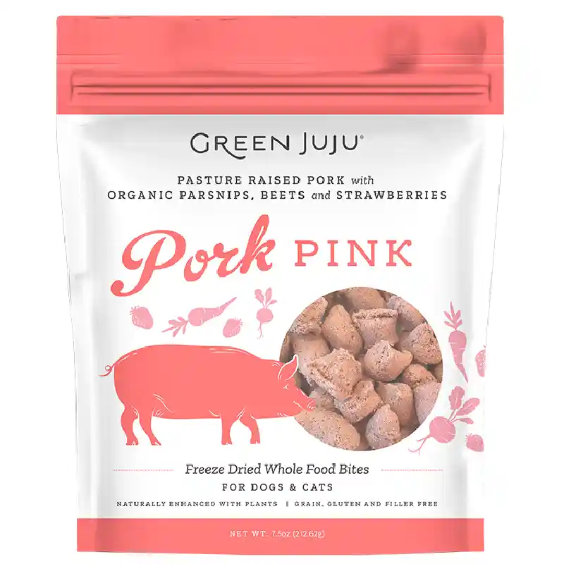 Green Juju Pork Pink Fd Whole Food Bites 7.5-oz