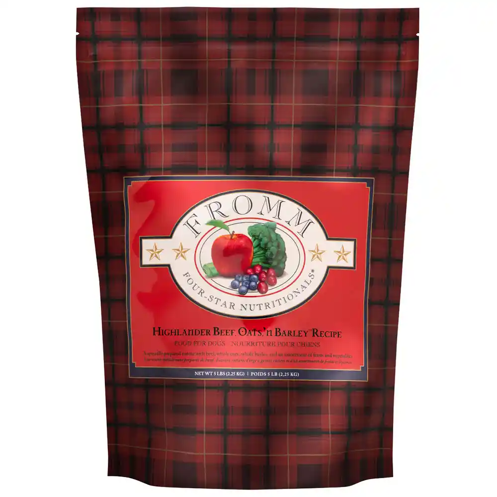 Fromm Four Star Dog Food Highlander Beef 4-lb