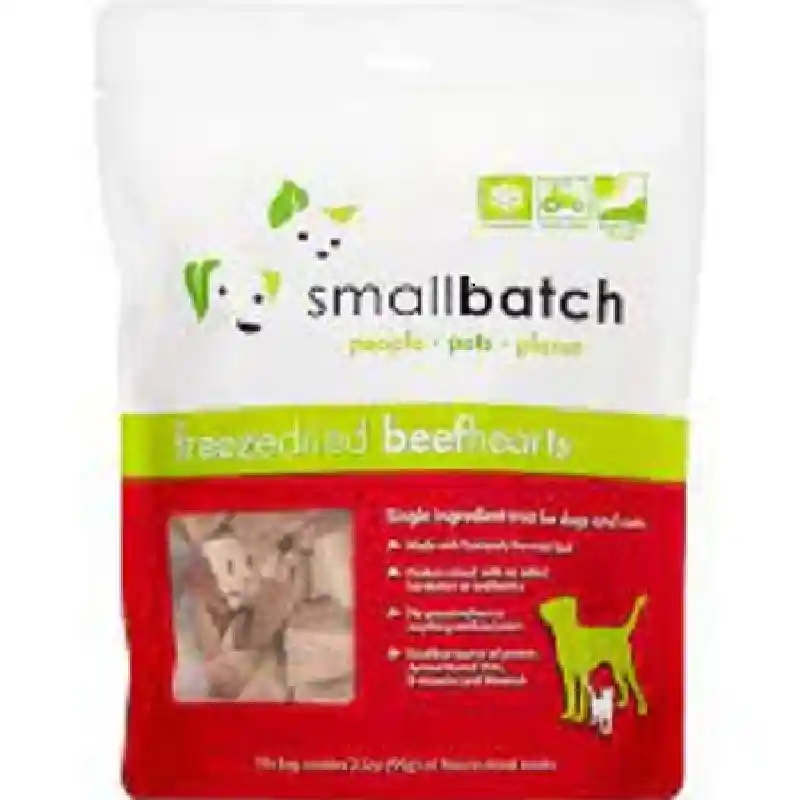 Small Batch Freeze Dried Beef Hearts 3.5-oz