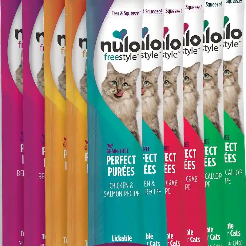 Nulo Freestyle Cat Gf Perfect Purees Treats 10ct
