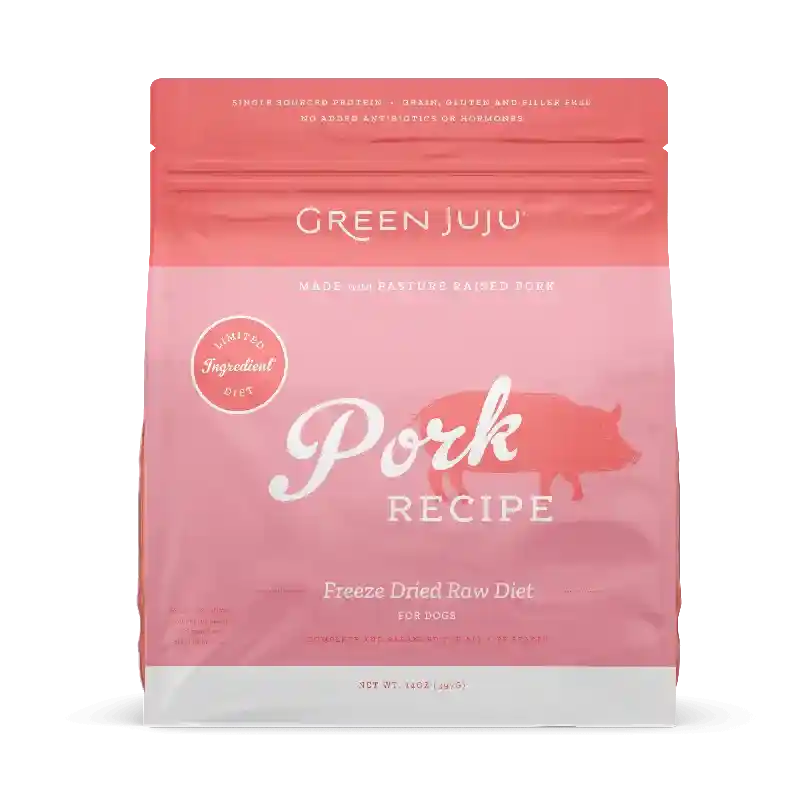 Green Juju Dog Fd Raw Diet Pork 14-oz