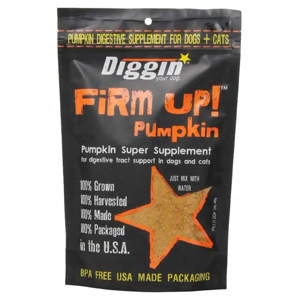Diggin D Firm Up Pumpkin Digestive Aid 4oz