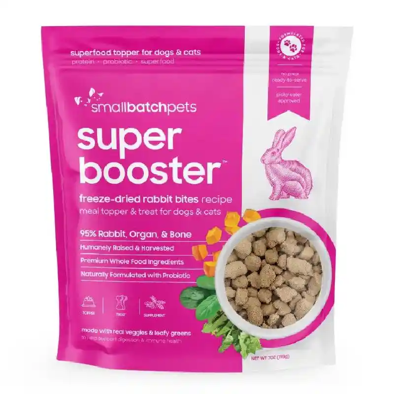 Small Batch Dog Fd Super Booster Rabbit 7 Oz
