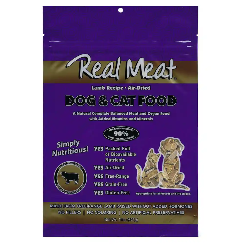 Real Meat Dog & Cat Ad Gf Lamb 14 Oz
