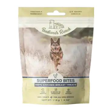 Badlands Ranch Super Bites Chkn Breast Treats - 4-