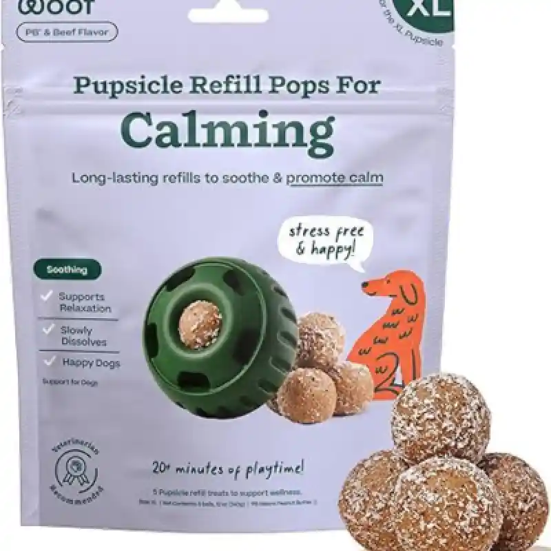Woof Pops Beef Calming Xl 12oz