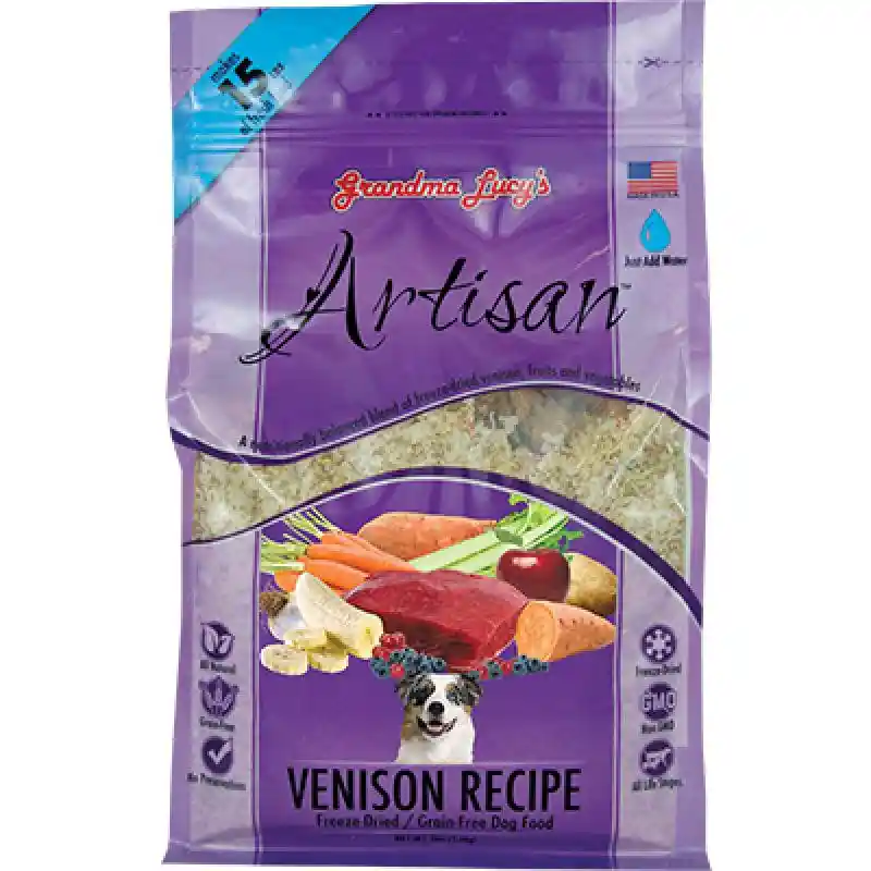 Grandma Lucy Dog Grain Free Venison 3 Lbs