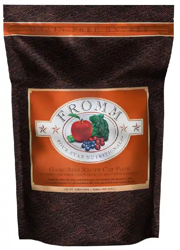 Fromm Four Star Dry Cat Food Game Bird 4-lb