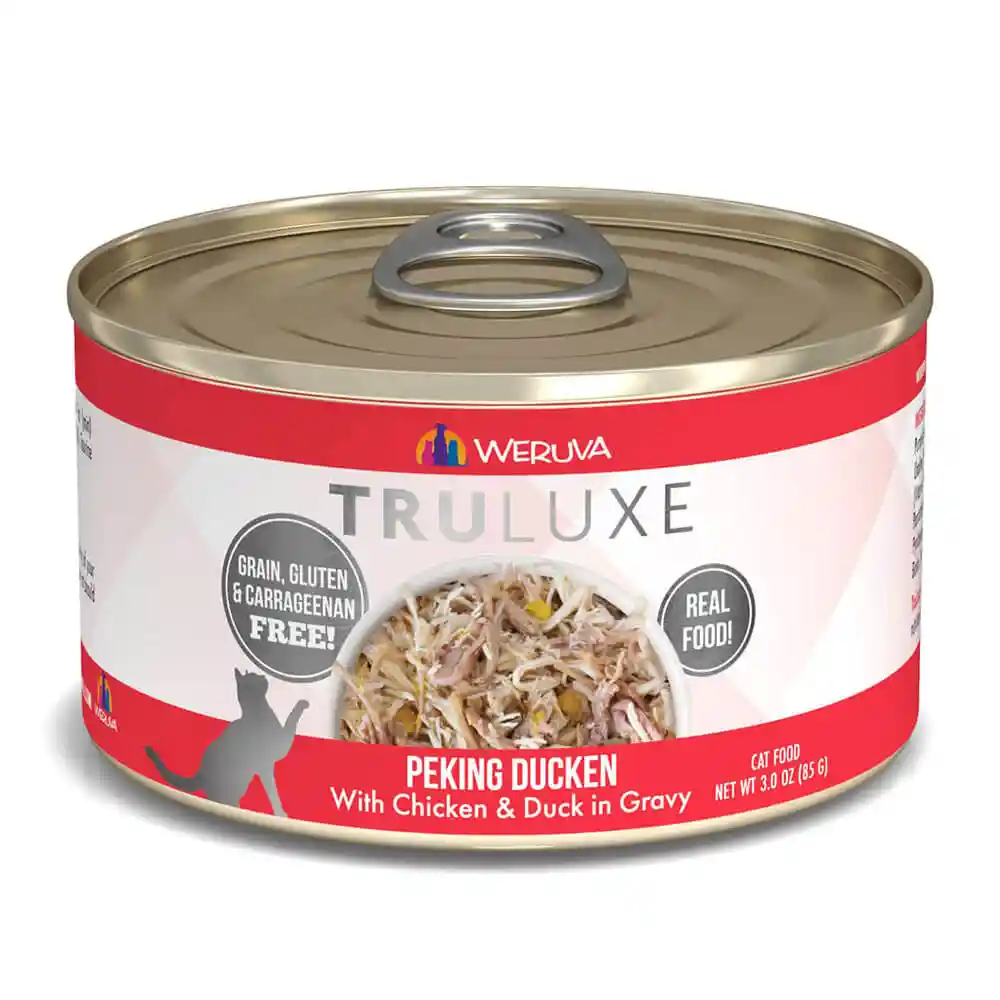 Weruva Cat Truluxe Gf Peking Ducken Shred Can 3 Oz
