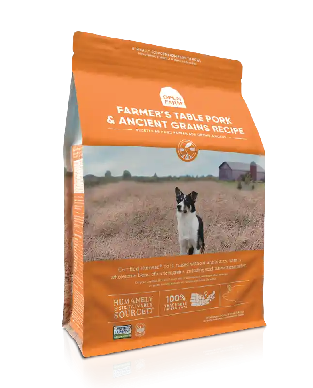 Open Farm Dog Farmers Table Pork/ancient Grain 4lb