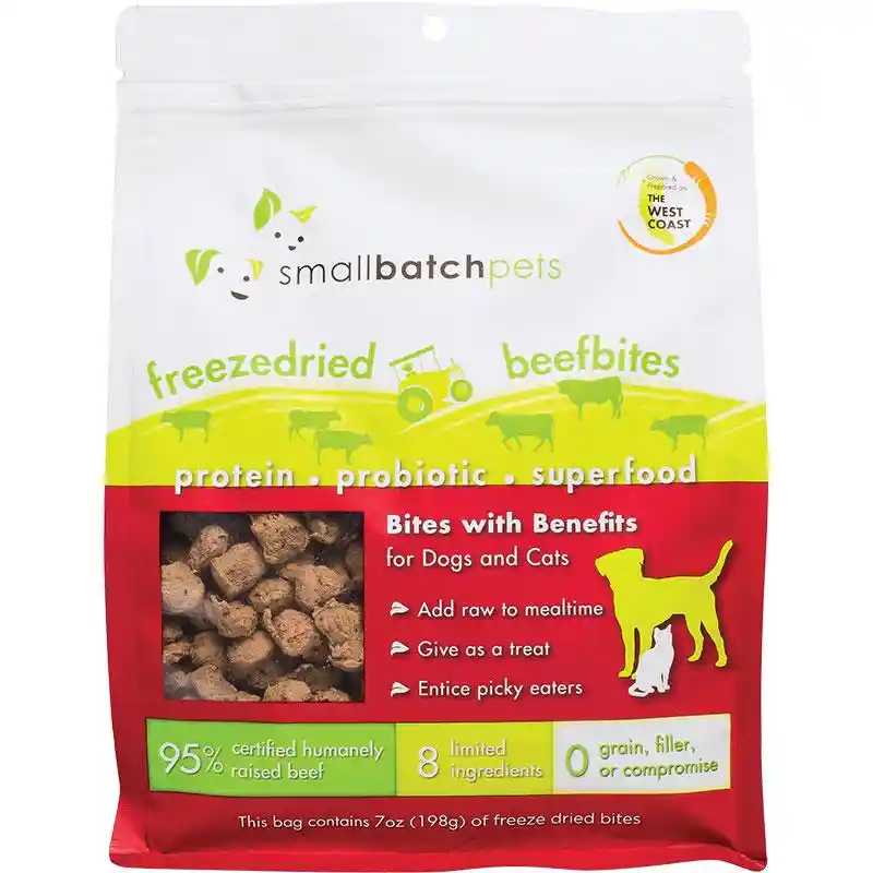 Small Batch Freeze Dried Sm Bites Beef 7oz