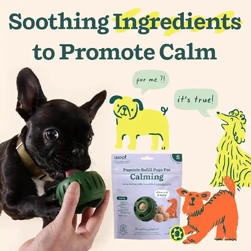 Woof Pops Beef Calming Xl 12oz