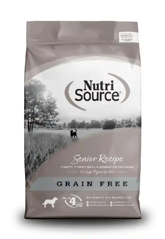 Nutri Source Dog Gf Senior 4#