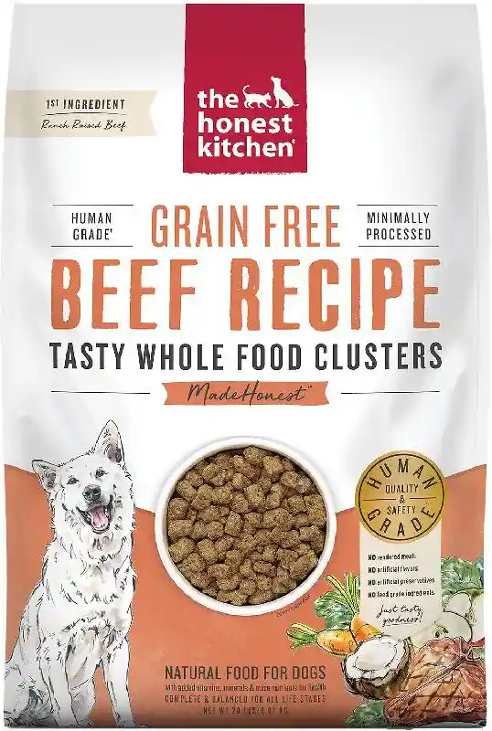 Clusters Grain Free Beef Dry Dog Food 20-lb