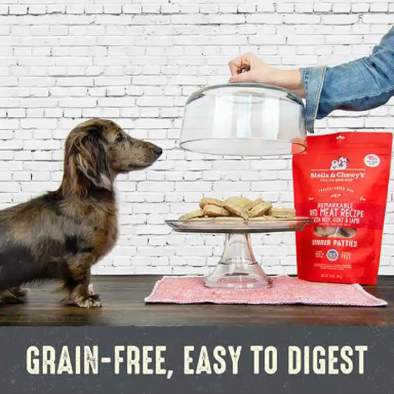 Stella & Chewy's Fd Dog Pork Patties 14-oz