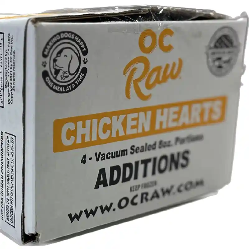 Oc Raw Frzn Chicken Hearts 2#