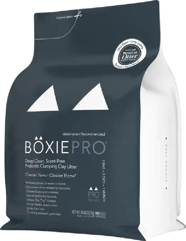 Boxiecat 40 Lb Pro Scent Free Litter Bag Ea