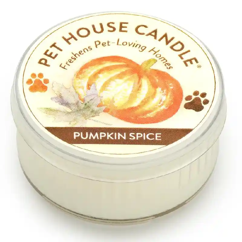 Pet House Candle Seasonal Pumpkin Spice Mini 1.5 O