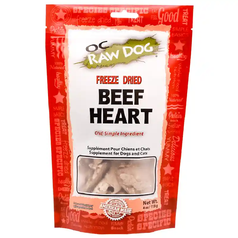 Oc Fd Beef Hearts 4oz