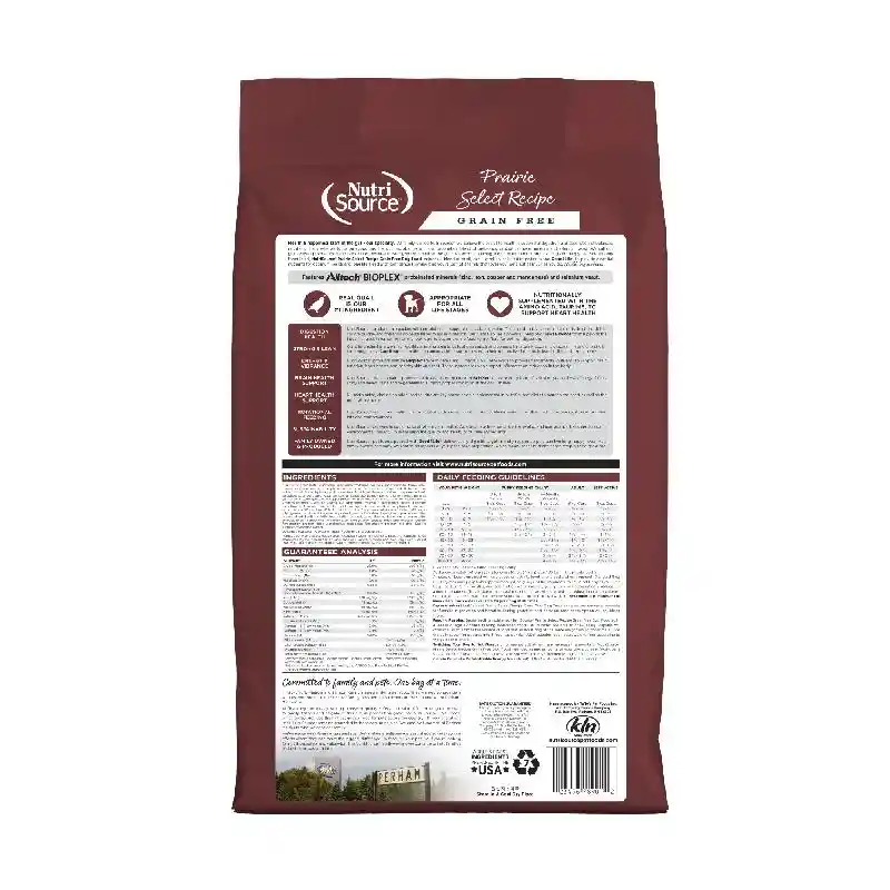 Nutrisource Dog Gf Prairie Select 4#