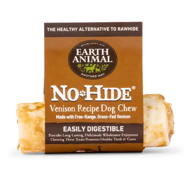 Earth Animal No-hide Venison Chews 4"