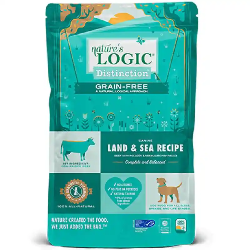 Nature's Logic Dog Distinction Gf Land & Sea 24 Lb