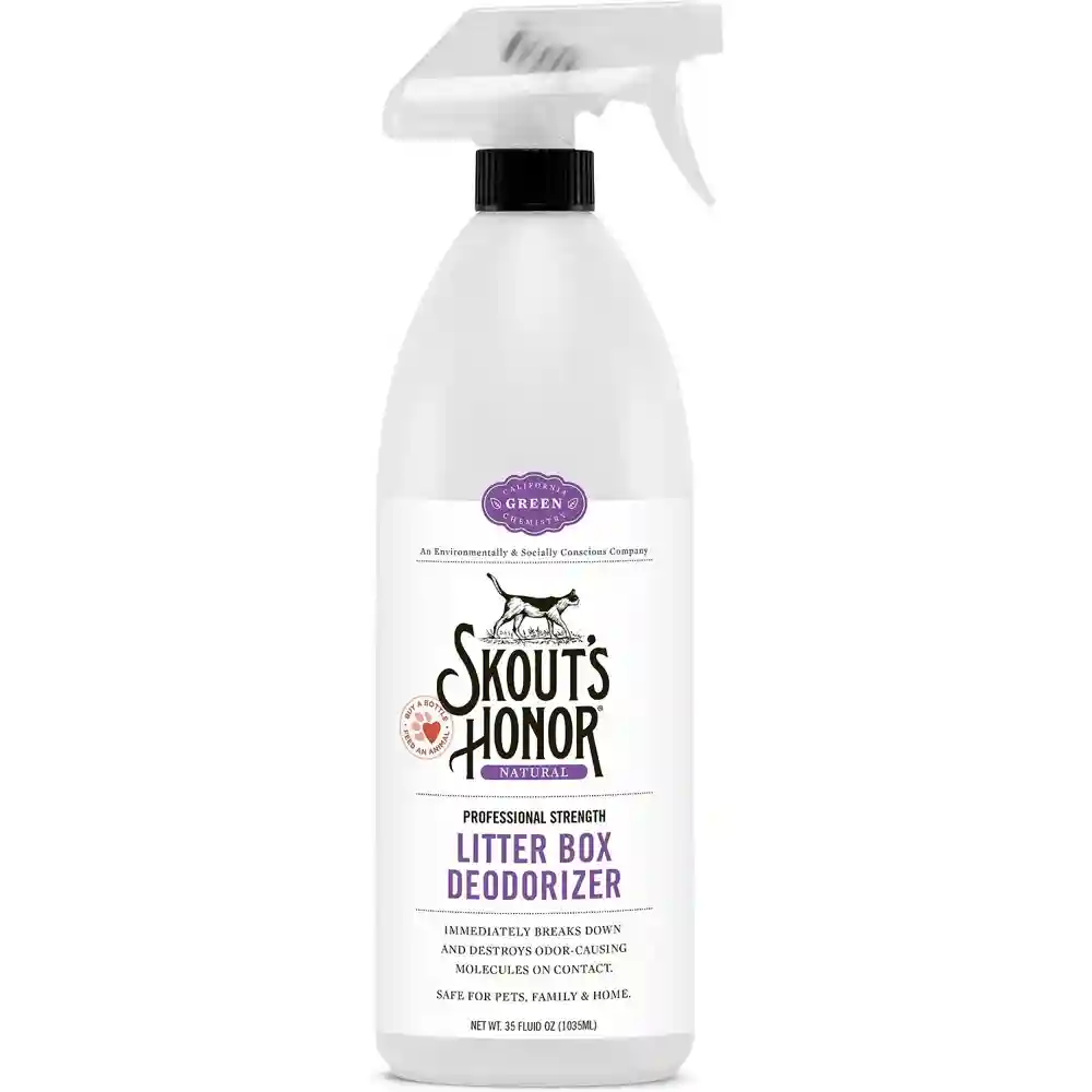 Professional Strength Litter Box Deodorizer 35-oz