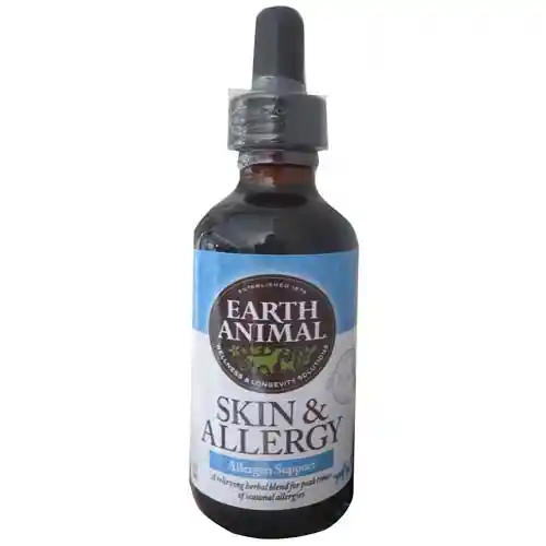 Earth Animal Herbal Allergy & Skin Drops 2oz
