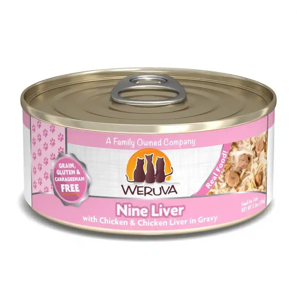 Weruva Cat Gf Amazon Livin' Shreds Can 3-oz