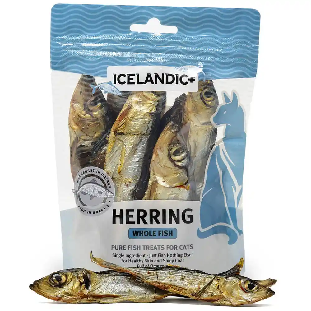 Icelandic Plus Cat Treat Herring 1.5oz Bag