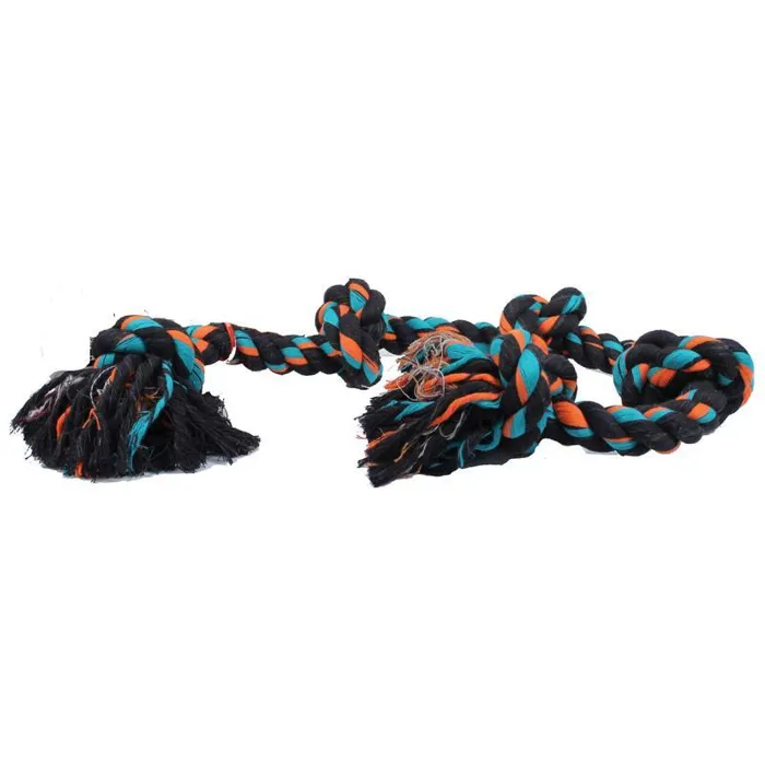 Mammoth Cottonblend 5 Knot Dog Rope Tug 36-in
