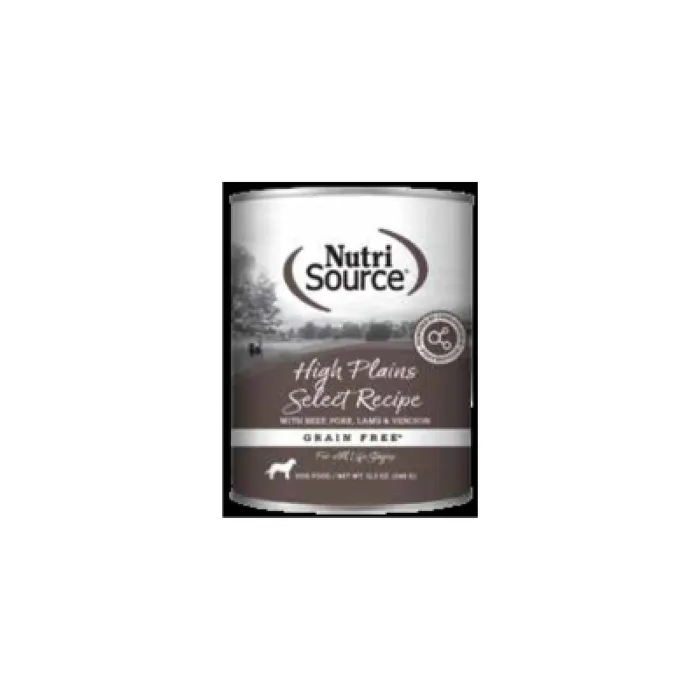 Nutrisource Dog High Plains Select Gf Can 12.3-oz